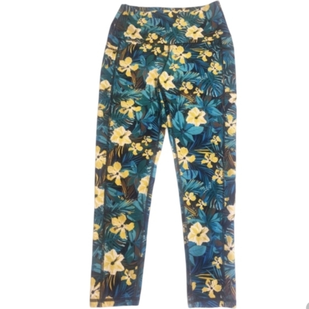 LegEnd floral leggings.